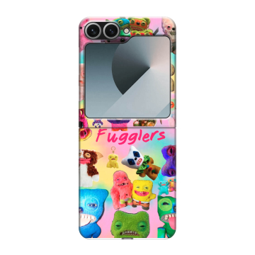 Пластиковый чехол на Samsung Galaxy Z Flip 6 с принтом Флагер Fuggler Пластиковый чехол на Samsung Galaxy Z Flip 6 с принтом Флагер Fuggler