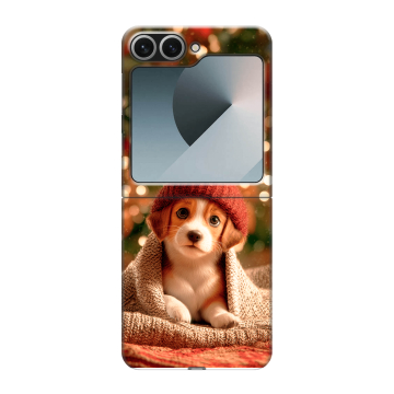 Пластиковый чехол на Samsung Galaxy Z Flip 6 с принтом Новый год Пластиковый чехол на Samsung Galaxy Z Flip 6 с принтом Новый год