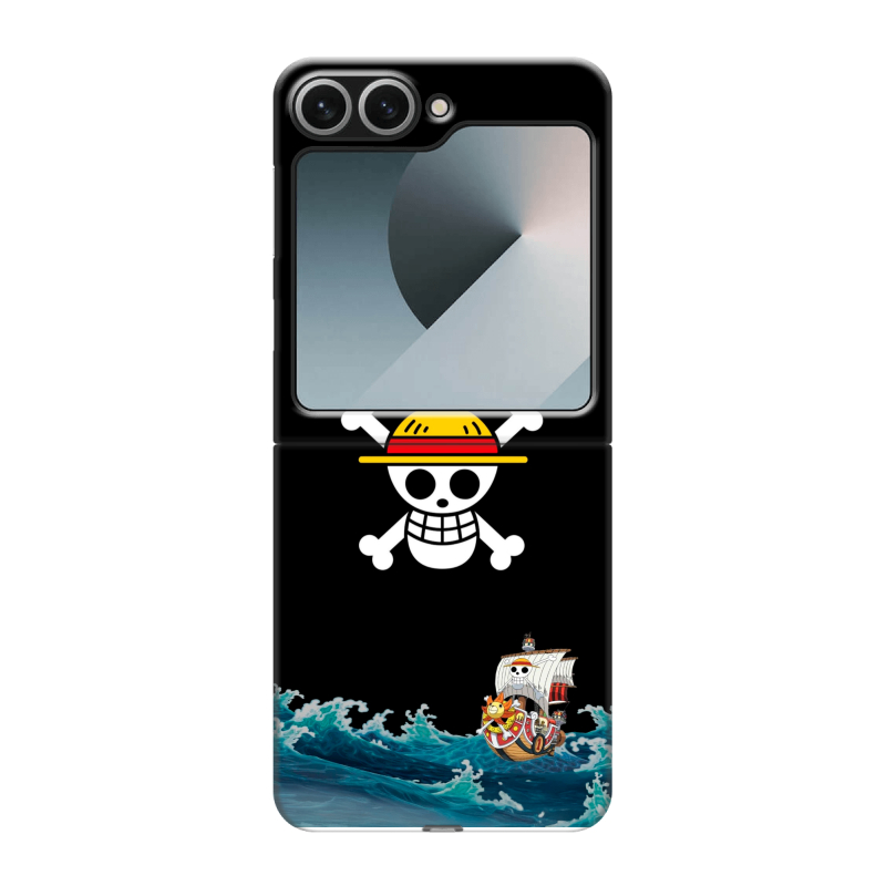 Пластиковый чехол на Samsung Galaxy Z Flip 6 с принтом One Piece Ван Пис Пластиковый чехол на Samsung Galaxy Z Flip 6 с принтом One Piece Ван Пис