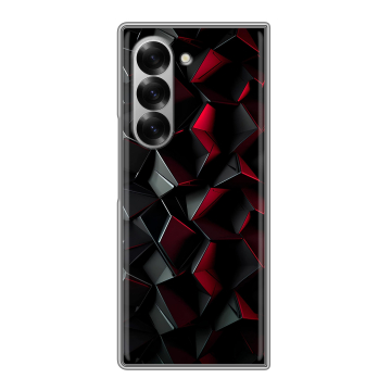Пластиковый чехол на Samsung Galaxy Z Fold 6 с принтом Абстракция Пластиковый чехол на Samsung Galaxy Z Fold 6 с принтом Абстракция