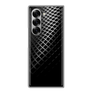 Пластиковый чехол на Samsung Galaxy Z Fold 6 с принтом Текстура металла Пластиковый чехол на Samsung Galaxy Z Fold 6 с принтом Текстура металла