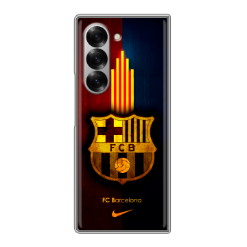 Пластиковый чехол на Samsung Galaxy Z Fold 6 с принтом Барселона Barcelona Пластиковый чехол на Samsung Galaxy Z Fold 6 с принтом Барселона Barcelona