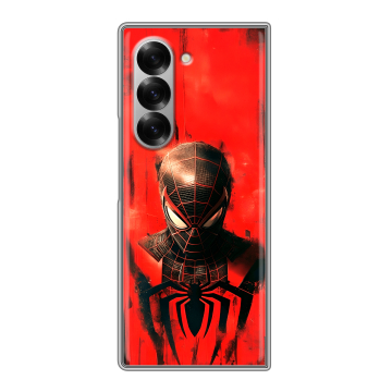 Пластиковый чехол на Samsung Galaxy Z Fold 6 с принтом человек паук spiderman Пластиковый чехол на Samsung Galaxy Z Fold 6 с принтом человек паук spiderman
