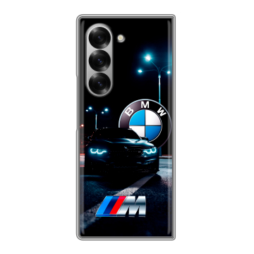 Пластиковый чехол на Samsung Galaxy Z Fold 6 с принтом БМВ BMW Пластиковый чехол на Samsung Galaxy Z Fold 6 с принтом БМВ BMW
