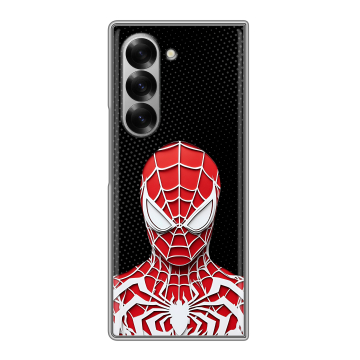 Пластиковый чехол на Samsung Galaxy Z Fold 6 с принтом человек паук spiderman Пластиковый чехол на Samsung Galaxy Z Fold 6 с принтом человек паук spiderman