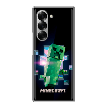 Пластиковый чехол на Samsung Galaxy Z Fold 6 с принтом Майнкрафт Minecraft Пластиковый чехол на Samsung Galaxy Z Fold 6 с принтом Майнкрафт Minecraft