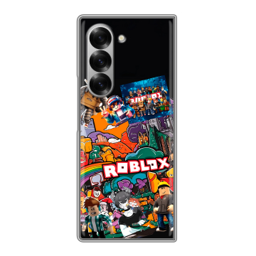 Пластиковый чехол на Samsung Galaxy Z Fold 6 с принтом Roblox Роблокс Пластиковый чехол на Samsung Galaxy Z Fold 6 с принтом Roblox Роблокс