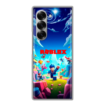 Пластиковый чехол на Samsung Galaxy Z Fold 6 с принтом Roblox Роблокс Пластиковый чехол на Samsung Galaxy Z Fold 6 с принтом Roblox Роблокс