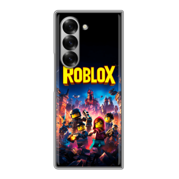 Пластиковый чехол на Samsung Galaxy Z Fold 6 с принтом Roblox Роблокс Пластиковый чехол на Samsung Galaxy Z Fold 6 с принтом Roblox Роблокс