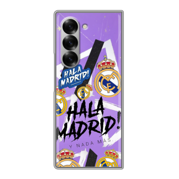 Пластиковый чехол на Samsung Galaxy Z Fold 6 с принтом Real Madrid Реал Мадрид Пластиковый чехол на Samsung Galaxy Z Fold 6 с принтом Real Madrid Реал Мадрид