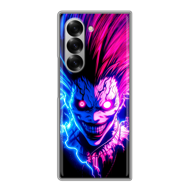 Пластиковый чехол на Samsung Galaxy Z Fold 6 с принтом Death note Тетрадь смерти Пластиковый чехол на Samsung Galaxy Z Fold 6 с принтом Death note Тетрадь смерти