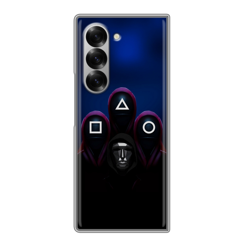 Пластиковый чехол на Samsung Galaxy Z Fold 6 с принтом Игра Кальмара Пластиковый чехол на Samsung Galaxy Z Fold 6 с принтом Игра Кальмара