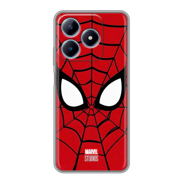Силиконовый чехол на Realme C63 с принтом человек паук spiderman