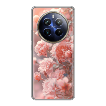 Силиконовый чехол на Realme 12 4G с принтом Розовые розы