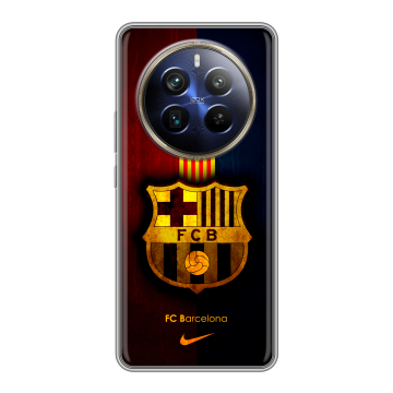 Силиконовый чехол на Realme 12 4G с принтом Барселона Barcelona Силиконовый чехол на Realme 12 4G с принтом Барселона Barcelona