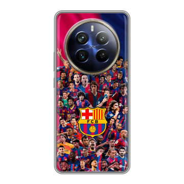 Силиконовый чехол на Realme 12 4G с принтом Барселона Barcelona Силиконовый чехол на Realme 12 4G с принтом Барселона Barcelona