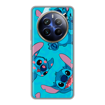 Силиконовый чехол на Realme 12 4G с принтом Лило и Стич Силиконовый чехол на Realme 12 4G с принтом Лило и Стич