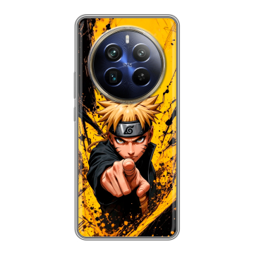 Силиконовый чехол на Realme 12 4G с принтом Naruto Наруто