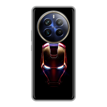 Силиконовый чехол на Realme 12 4G с принтом IronMan Железный человек