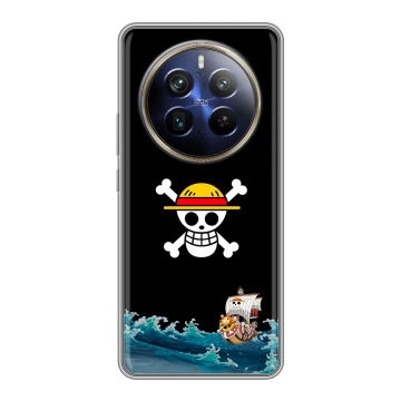 Силиконовый чехол на Realme 12 4G с принтом One Piece Ван Пис