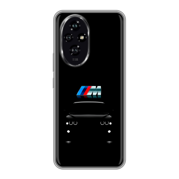 Силиконовый чехол на Honor 200 с принтом БМВ BMW