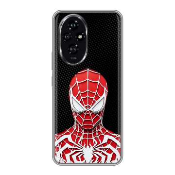 Силиконовый чехол на Honor 200 с принтом человек паук spiderman