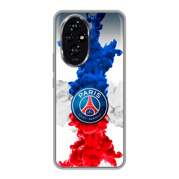 Силиконовый чехол на Honor 200 с принтом PSG ПСЖ