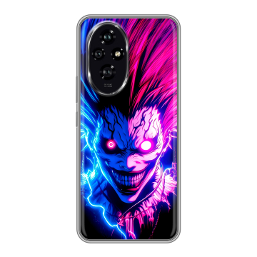 Силиконовый чехол на Honor 200 с принтом Death note Тетрадь смерти
