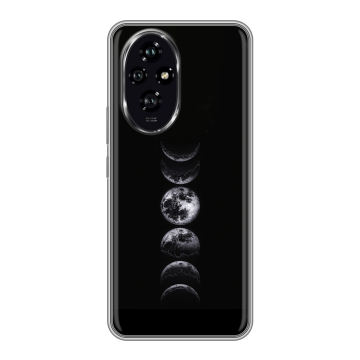 Силиконовый чехол на Honor 200 с принтом женский