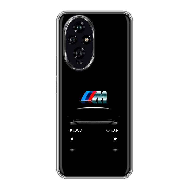 Силиконовый чехол на Honor 200 с принтом БМВ BMW Силиконовый чехол на Honor 200 с принтом БМВ BMW