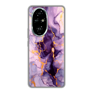 Силиконовый чехол на Honor 200 Pro с принтом Мрамор Силиконовый чехол на Honor 200 Pro с принтом Мрамор