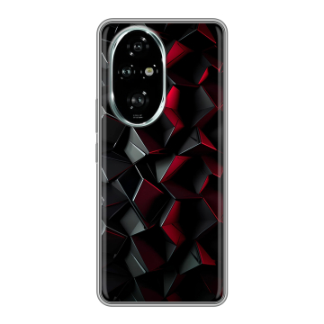 Силиконовый чехол на Honor 200 Pro с принтом Абстракция Силиконовый чехол на Honor 200 Pro с принтом Абстракция