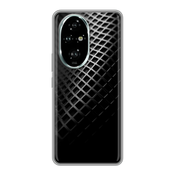 Силиконовый чехол на Honor 200 Pro с принтом Текстура металла Силиконовый чехол на Honor 200 Pro с принтом Текстура металла