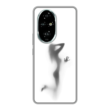 Силиконовый чехол на Honor 200 Pro с принтом Силуэт