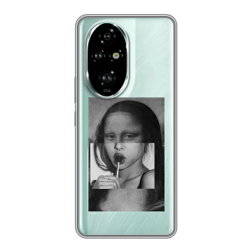 Силиконовый чехол на Honor 200 Pro с принтом Мона Лиза