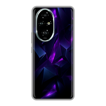 Силиконовый чехол на Honor 200 Pro с принтом Абстракиция