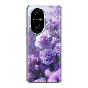 Силиконовый чехол на Honor 200 Pro с принтом Розы цветы