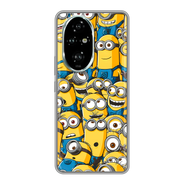 Силиконовый чехол на Honor 200 Pro с принтом Миньоны Силиконовый чехол на Honor 200 Pro с принтом Миньоны