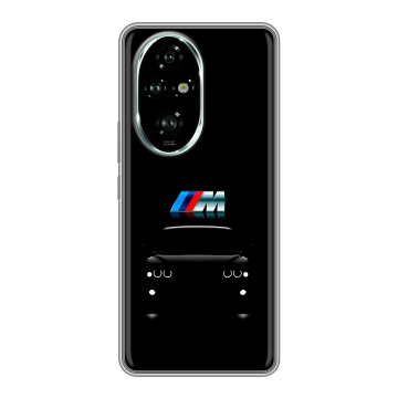 Силиконовый чехол на Honor 200 Pro с принтом БМВ BMW