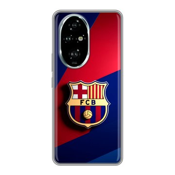 Силиконовый чехол на Honor 200 Pro с принтом Барселона Barcelona Силиконовый чехол на Honor 200 Pro с принтом Барселона Barcelona