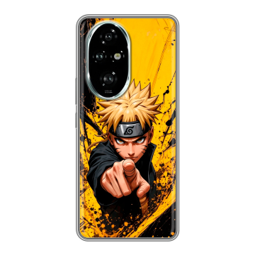 Силиконовый чехол на Honor 200 Pro с принтом Naruto Наруто Силиконовый чехол на Honor 200 Pro с принтом Naruto Наруто