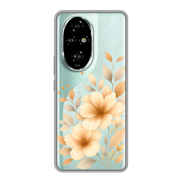 Силиконовый чехол на Honor 200 Pro с принтом для девушки