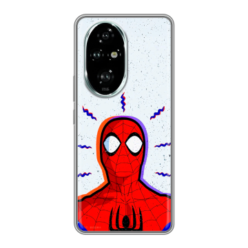 Силиконовый чехол на Honor 200 Pro с принтом Spiderman Человек паук