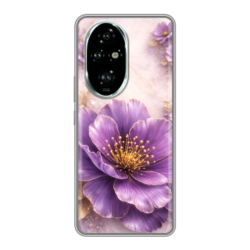 Силиконовый чехол на Honor 200 Pro с принтом женский