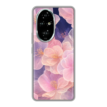 Силиконовый чехол на Honor 200 Pro с принтом женский