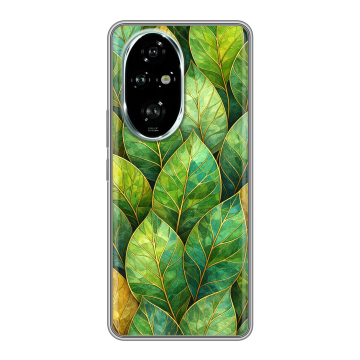 Силиконовый чехол на Honor 200 Pro с принтом женский