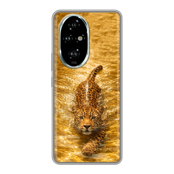 Силиконовый чехол на Honor 200 Pro с принтом женский
