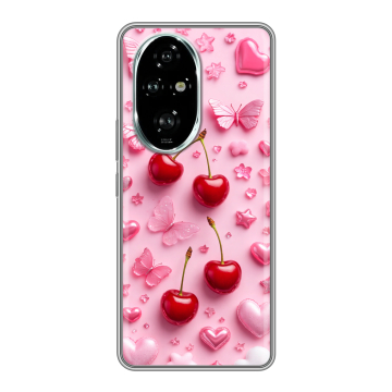 Силиконовый чехол на Honor 200 Pro с принтом для девочек Силиконовый чехол на Honor 200 Pro с принтом для девочек