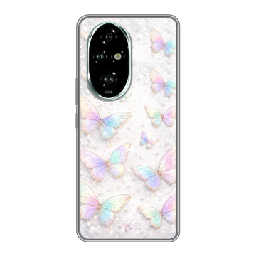 Силиконовый чехол на Honor 200 Pro с принтом женский