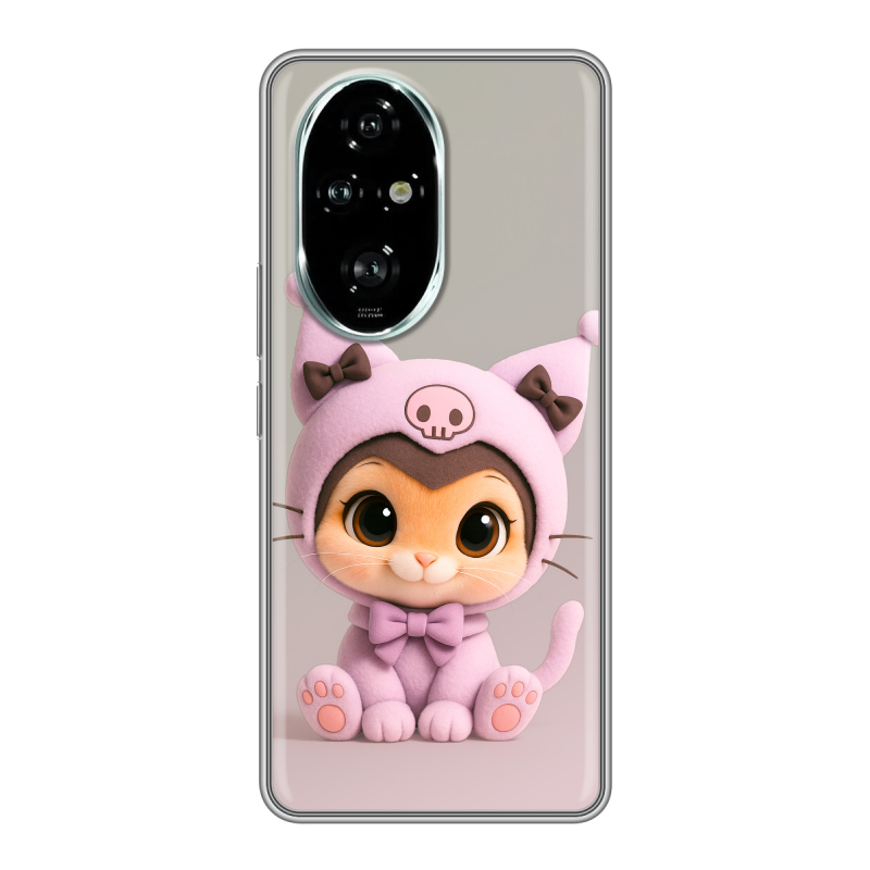 Силиконовый чехол на Honor 200 Pro с принтом Куроми Kuromi Силиконовый чехол на Honor 200 Pro с принтом Куроми Kuromi